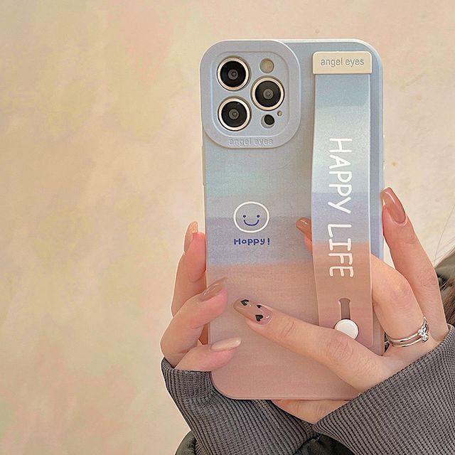 Smiley Strap Case Phone