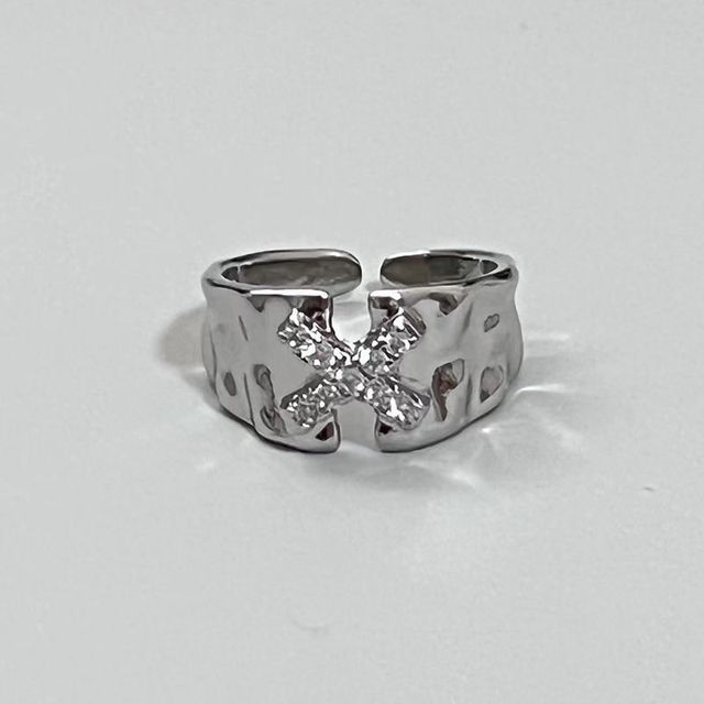 Rhinestone Open (various Ring Alloy designs)