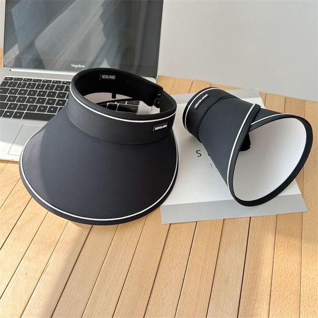 Contrast Sun Trim Hat