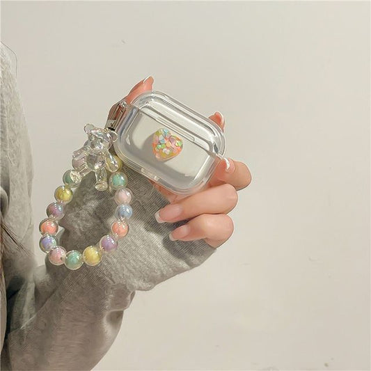 Earphone Pro AirPods Heart Skin / Bear Case