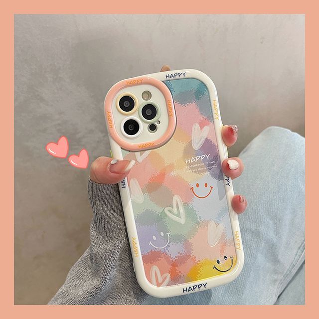 Heart Phone Case Smiley