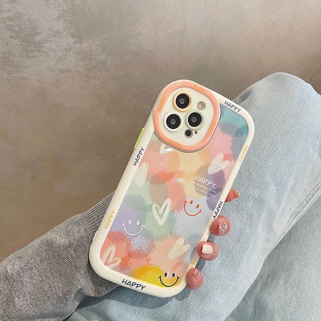 Heart Phone Case Smiley