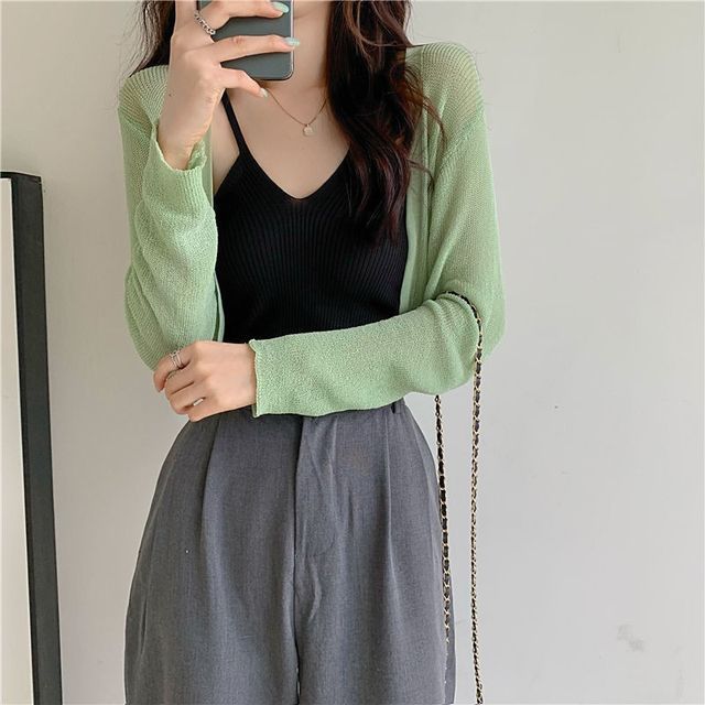 Bolero Cardigan Plain