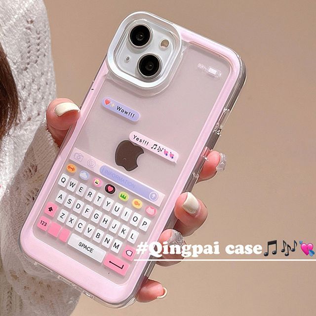 Phone Keyboard Case Print