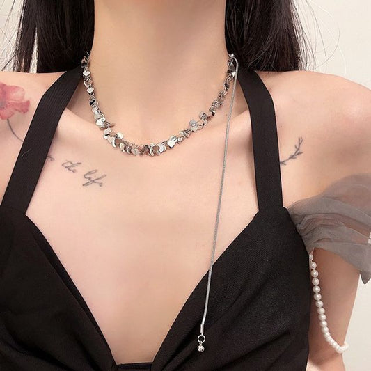 Alloy Heart Choker
