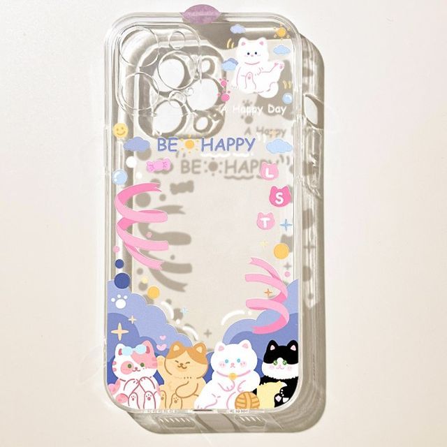 Cat Phone Case Transparent
