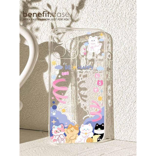 Cat Phone Case Transparent
