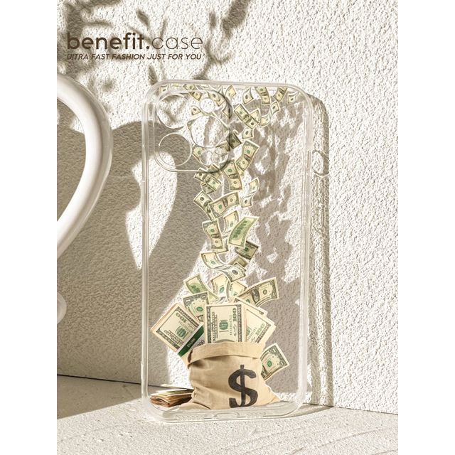 Case Money Phone Bag Transparent
