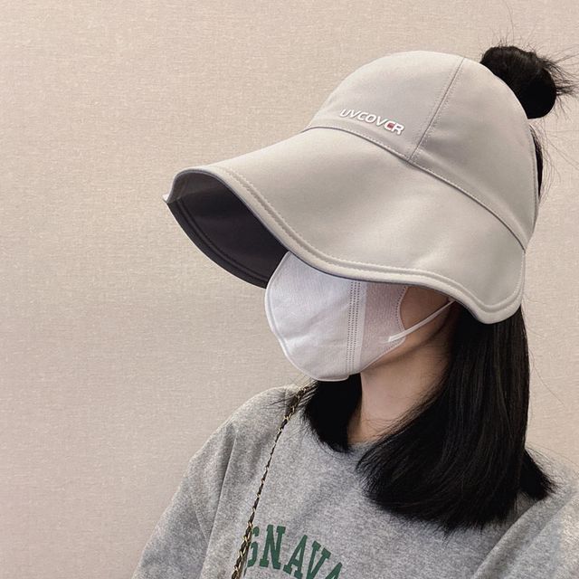 Open Hat Top Lettering Sun