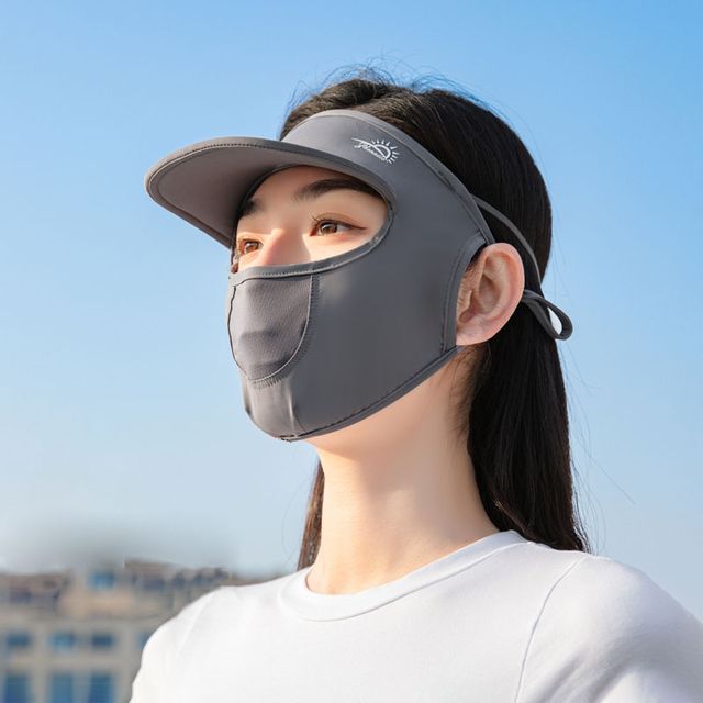 with Sun Face Plain Cover Protection Brim