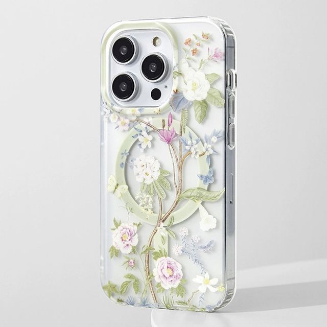 Case Floral Phone MagSafe