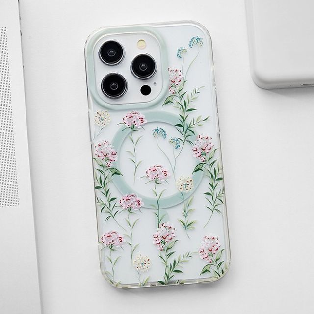 Case Floral Phone MagSafe