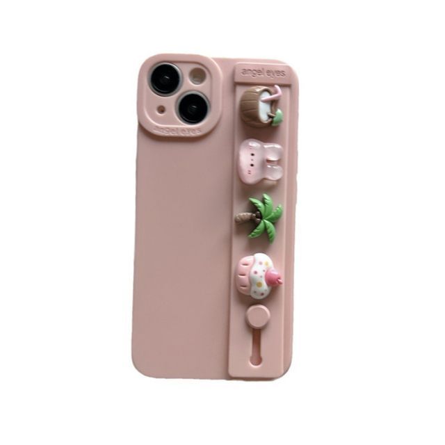 Phone Cartoon Case Strap Hand