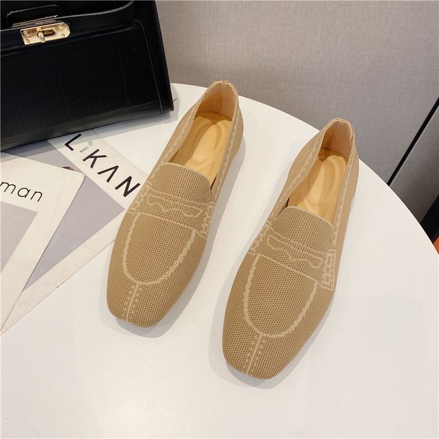 Loafers Square Toe
