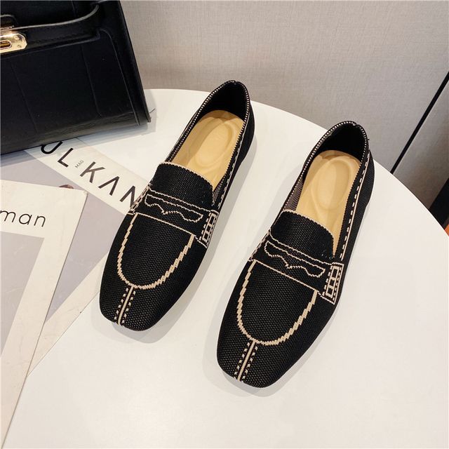 Loafers Square Toe