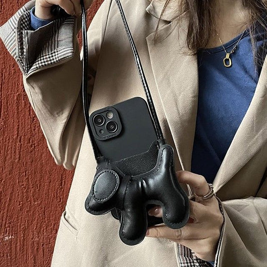 Dog Holder Card Phone Case