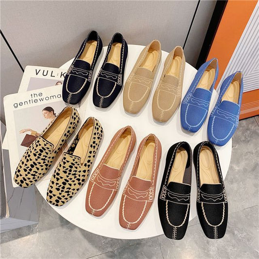 Loafers Square Toe