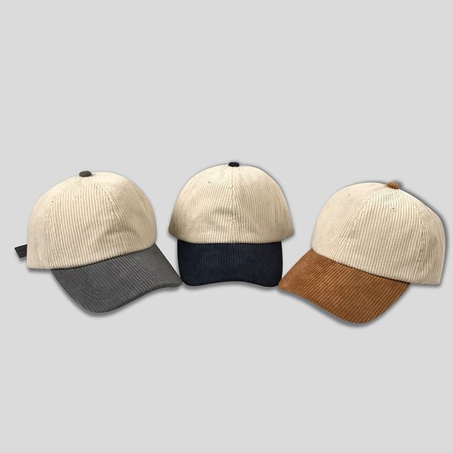Baseball Tone Corduroy Two Cap