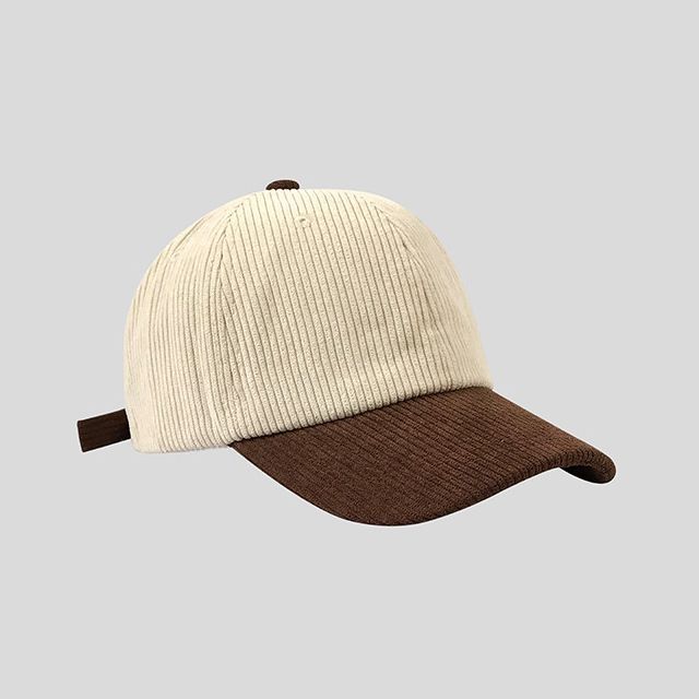 Baseball Tone Corduroy Two Cap