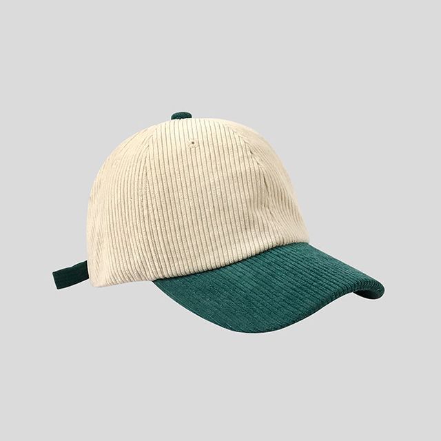 Baseball Tone Corduroy Two Cap