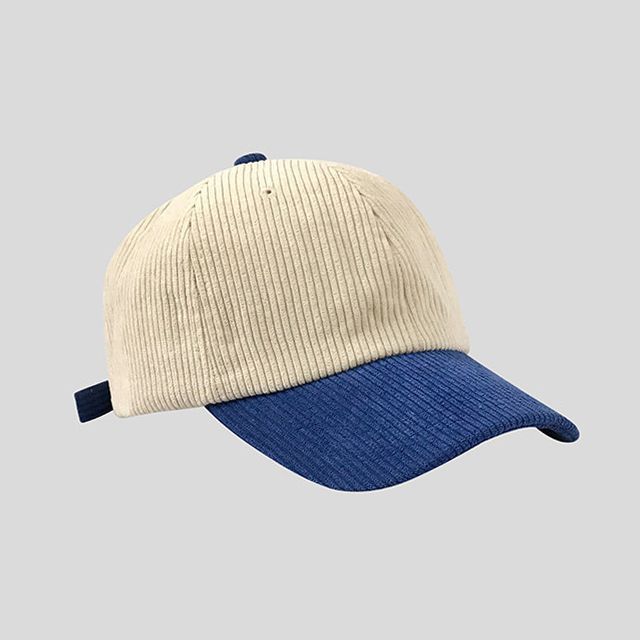 Baseball Tone Corduroy Two Cap