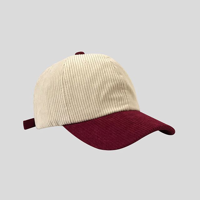 Baseball Tone Corduroy Two Cap