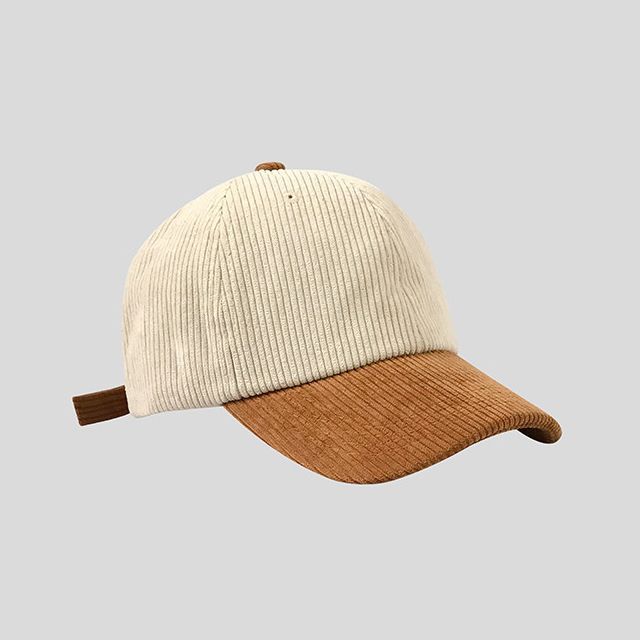 Baseball Tone Corduroy Two Cap