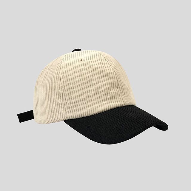 Baseball Tone Corduroy Two Cap