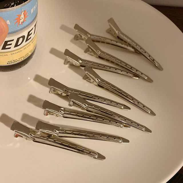 Clip Set Metallic Hair