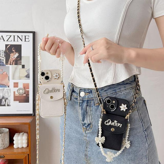 Phone Strap Butterfly Case Purse Coin