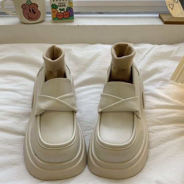 Heel Loafers Platform Chunky