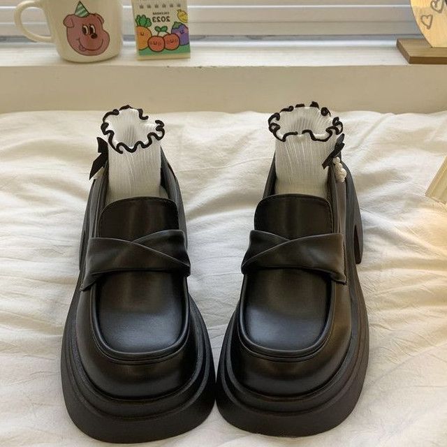 Heel Loafers Platform Chunky