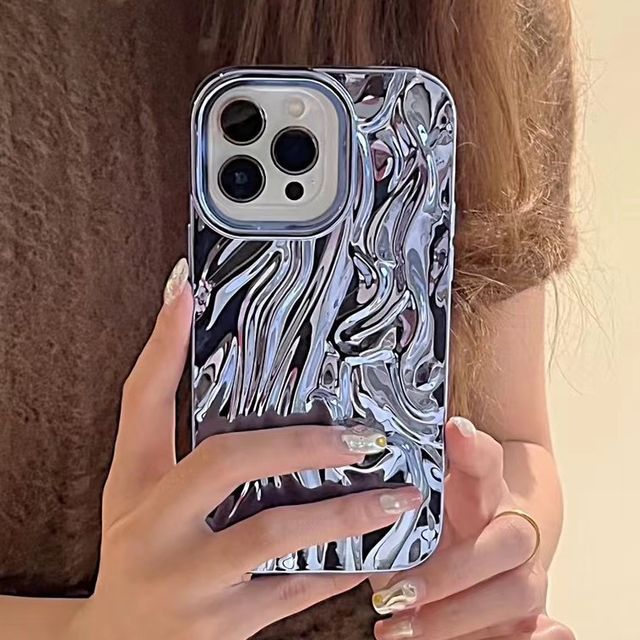 Phone Textured Metallic Case