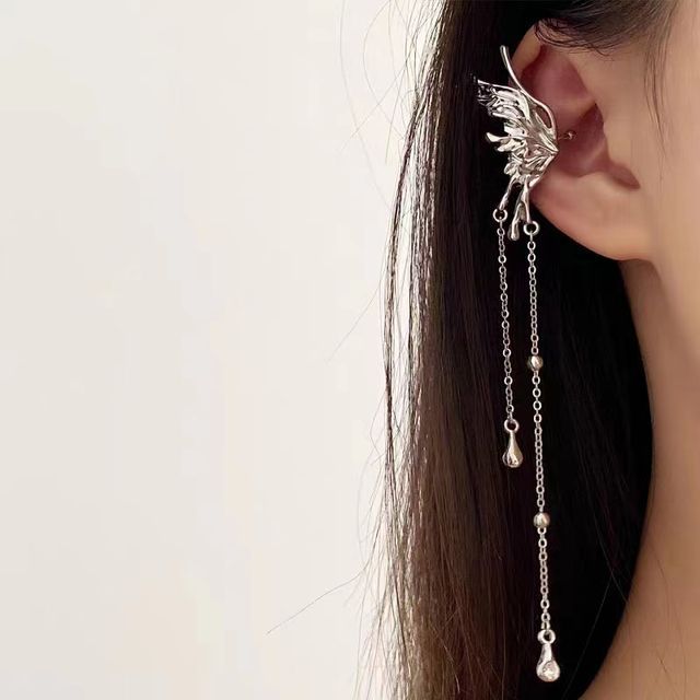 Butterfly Earring Chandelier Alloy