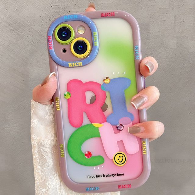 Case Phone Lettering Print