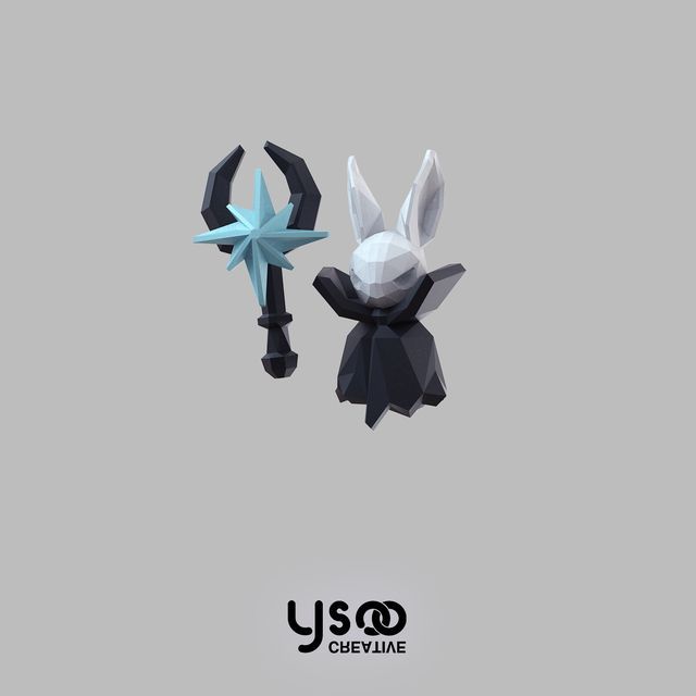 Earring Magic Halloween Fox Staff