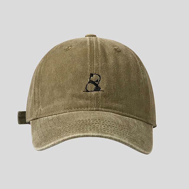 Panda Cap Embroidered Baseball