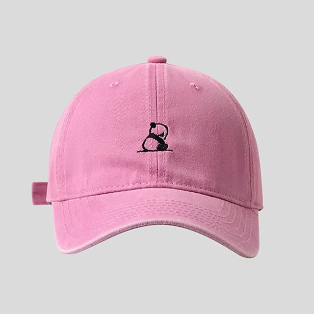 Panda Cap Embroidered Baseball