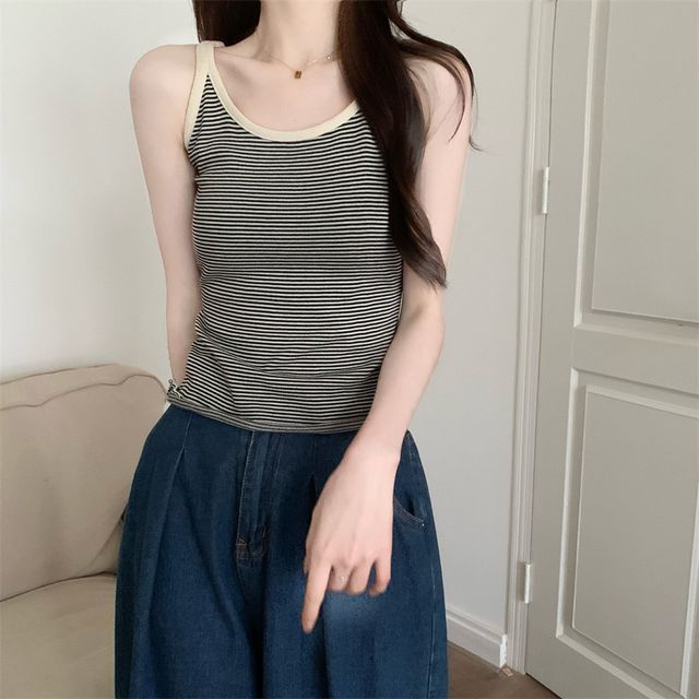 Striped Cami Top