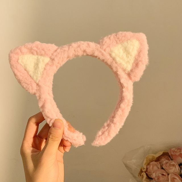 Cat Headband Chenille Ear