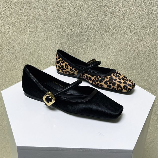 Shoes Square-Toe Mary Jane