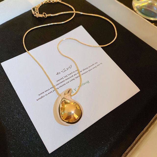 Waterdrop Ear Necklace Stud /