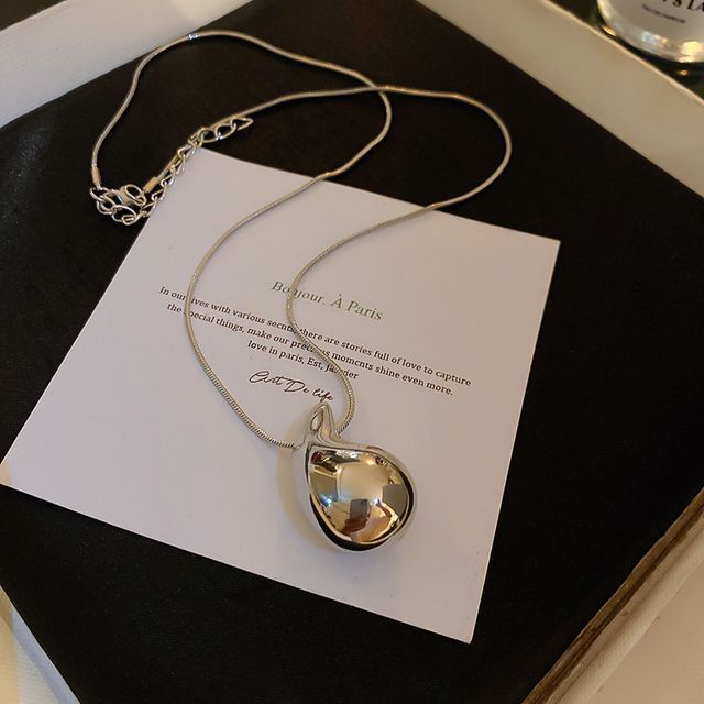 Waterdrop Ear Necklace Stud /