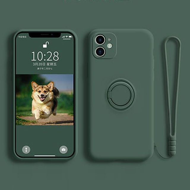 Phone Stand Plain Ring Case