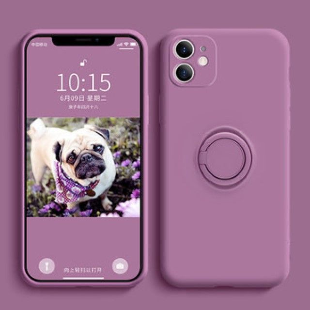 Stand Ring Phone Plain Case