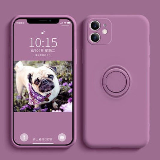 Stand Ring Phone Plain Case