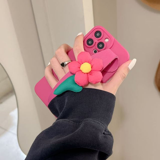 Strap Case Phone Floral