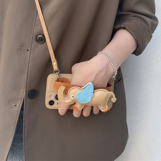 Elephant Case Strap Phone