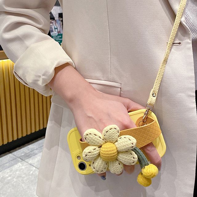 Case Phone Strap Floral