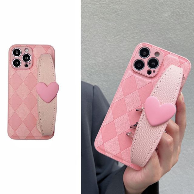 Phone Case Heart Strap